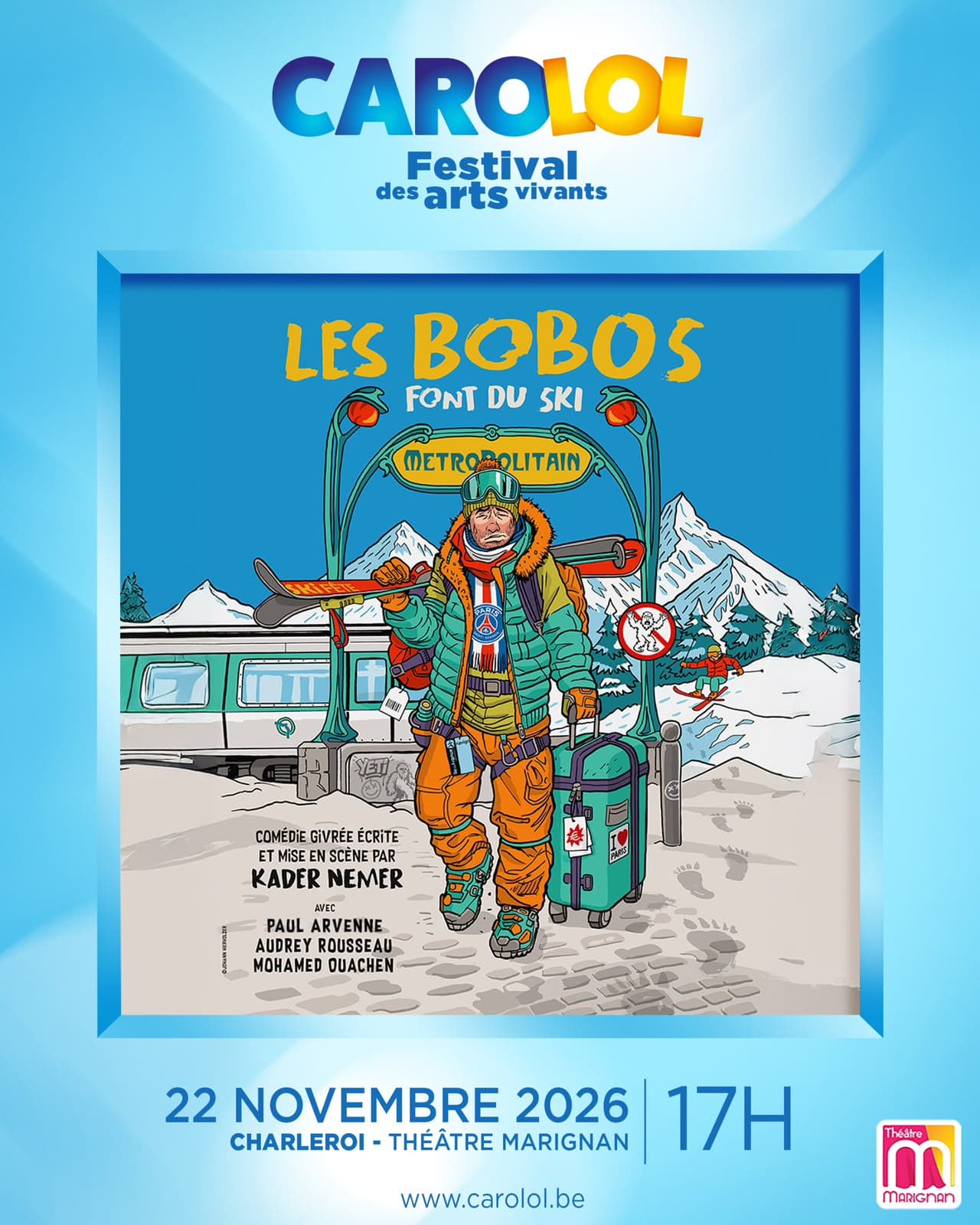 Les Bobos font du ski