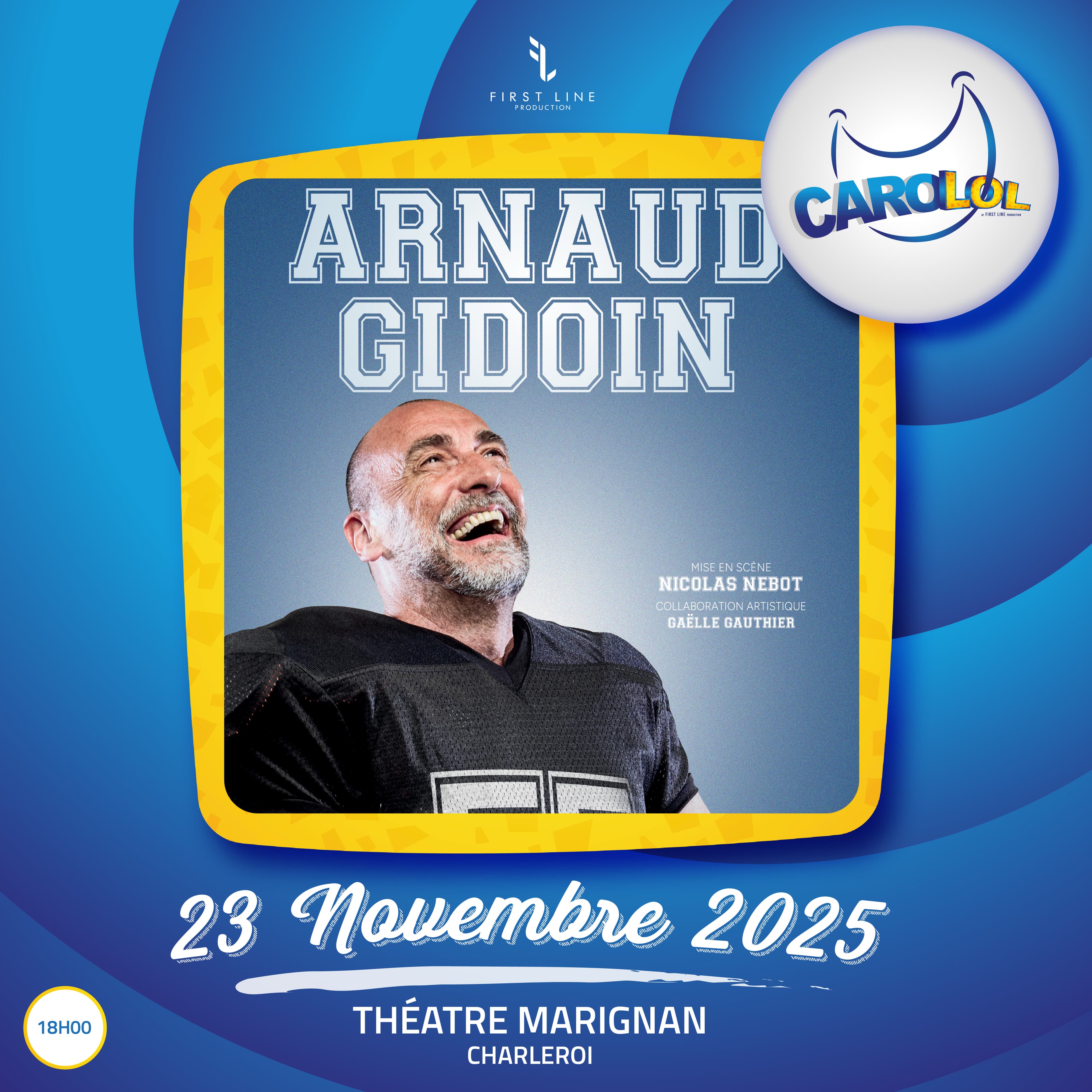 Arnaud Gidoin - 55 Ans